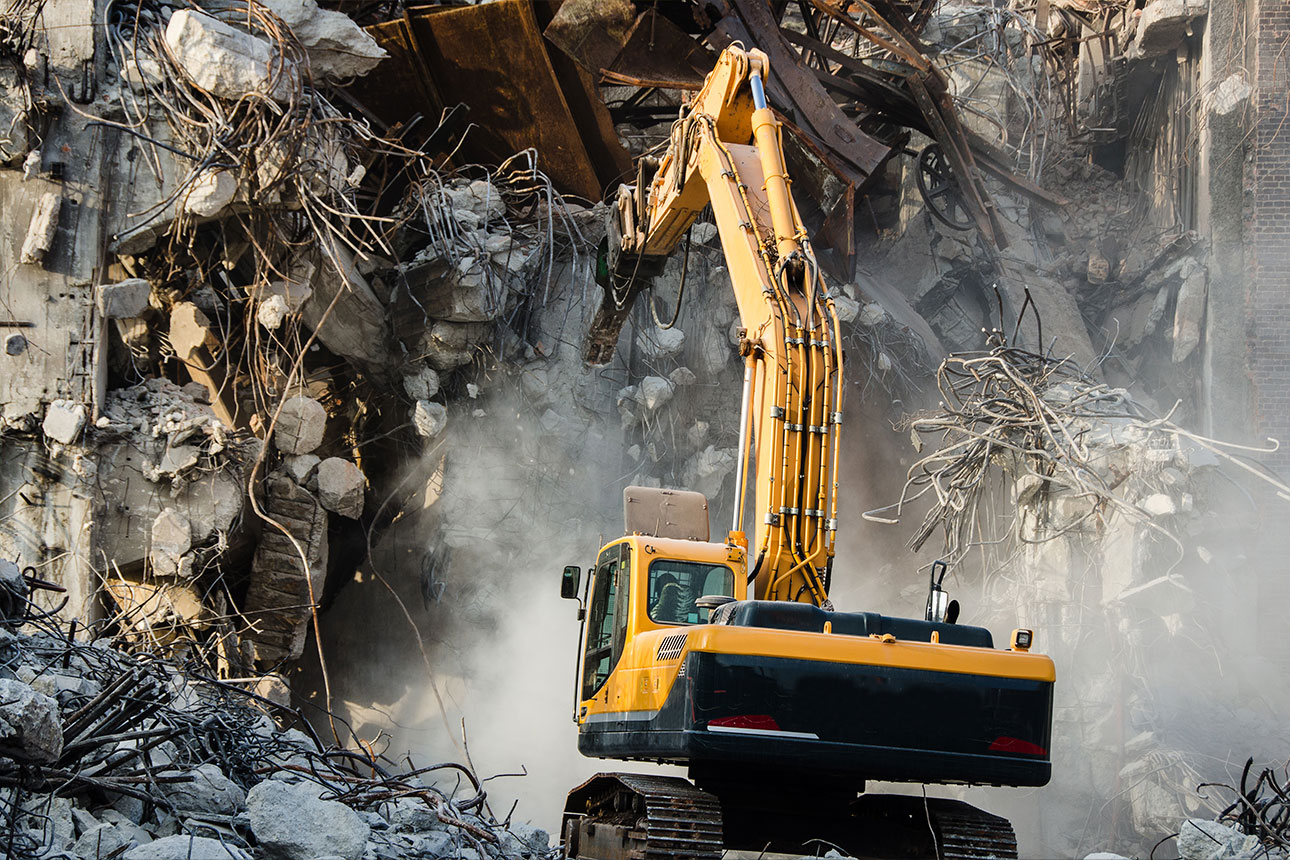 Cómo desechar correctamente los residuos generados por una obra o demolición